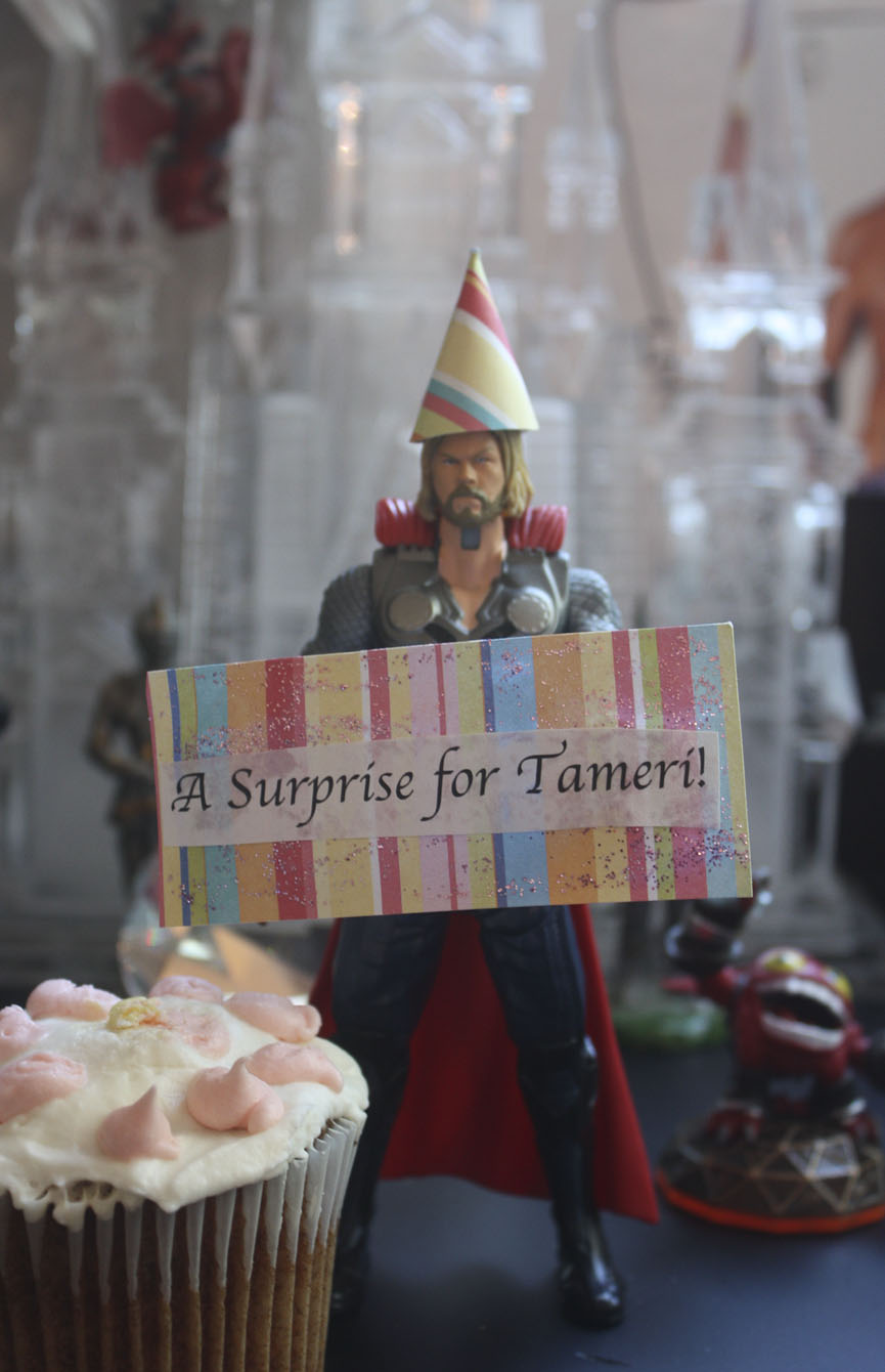 Thor's surprise for Tameri