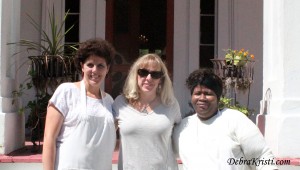 Madewood Staff and Me in Journey to Madewood Post by Debra Kristi, Author