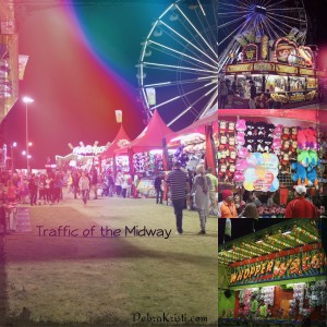 midway and games in A Carnival, A Circus, and A Notebook post by Debra Kristi author