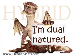 Hybrid in Dragons & Hybrids: Immortal Monday by Debra Kristi, author