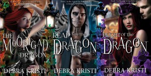 Moorigad series in Plight of the Dragon Cover Reveal by Debra Kristi, author